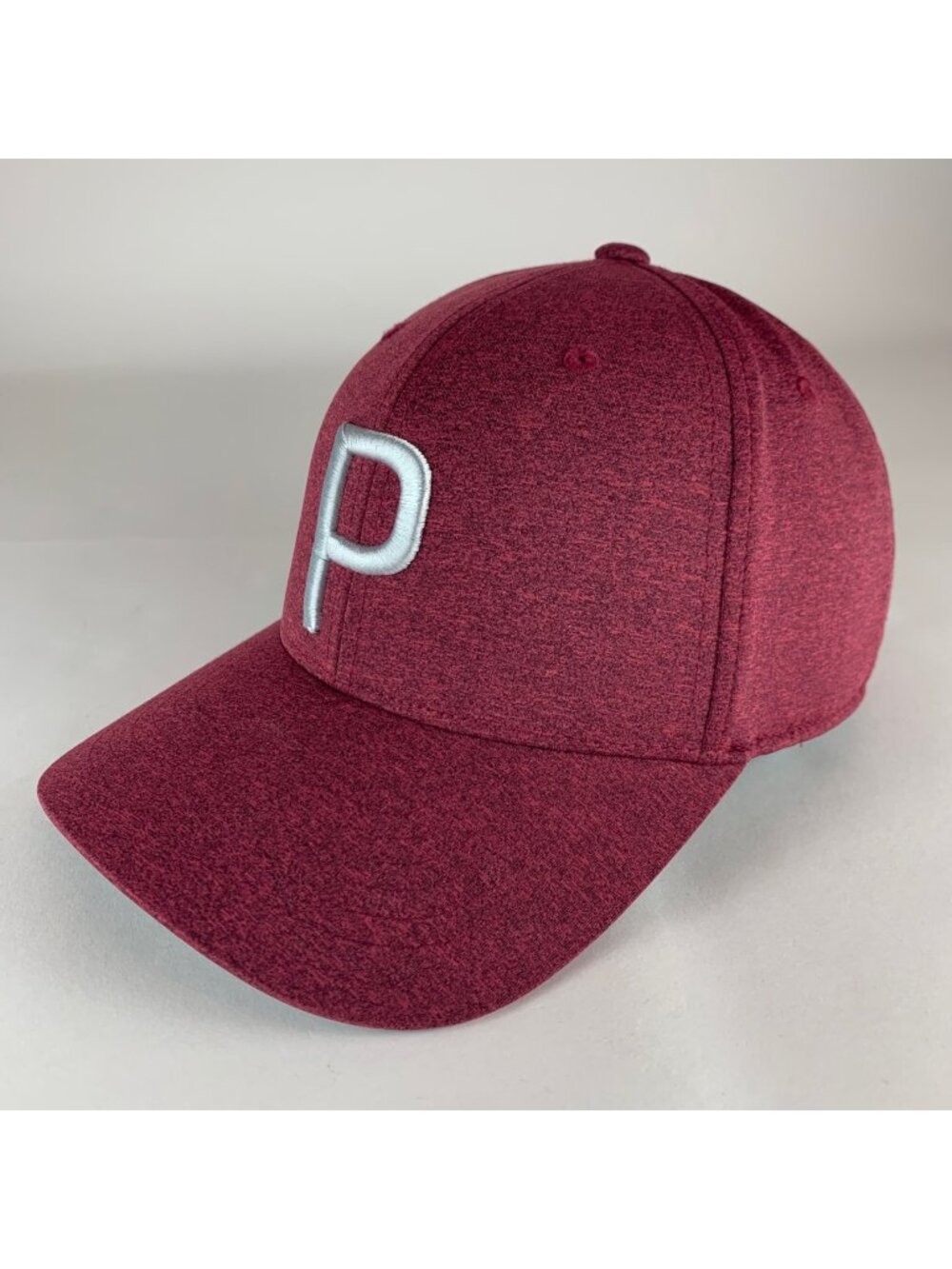 Puma Golf Mens Burgundy Snapback Adjustable Hat